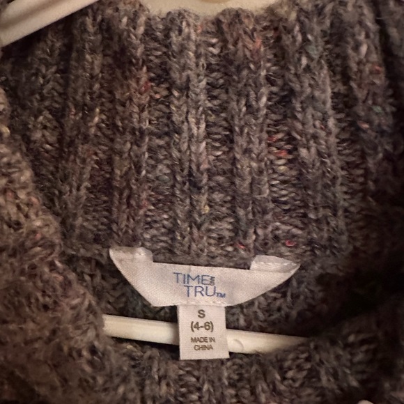 Women’s grey sweater size Small 4/6 - Picture 3 of 3